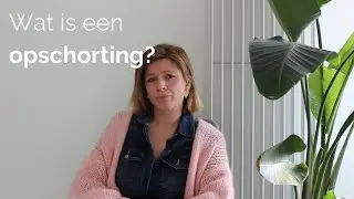Wat is een opschorting? - VANDERSANDEN VLOGS