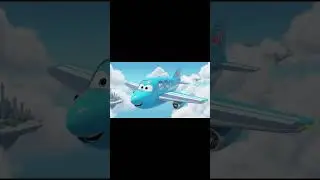 ✈️ Brave Avi in the Sky | Inspirational Kids Poem | YouTube #kidsanimation #kidslearning