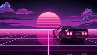 Echoes of 1984 | Turquoise Thunder | Chill Synthwave Music