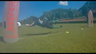 chieti calcio (allenamento portieri 1/8/2025)  attacco alla palla