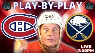 Montreal Canadiens vs Buffalo Sabres | Live Play by Play & Reaction | Habs News