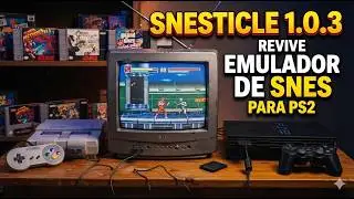 SNESTICLE 1.0.3 SUPER NINTENDO GAMES TEST ON PS2