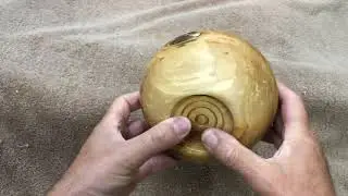Birch Bowl made on the Rutlands R2000 Lathe