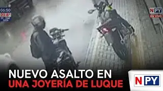 Nuevo asalto en una joyería de Luque