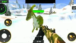 Wild Dinosaur Hunting Dino Sim Games - Dinosaur Hunter Simulator Games - Android Gameplay - Part #3