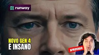 NOVO Gen 4 Da RunWay Surpreende e Gera Filmes Incr&iacute;veis, e Hedra para Gerar Avatar Falante