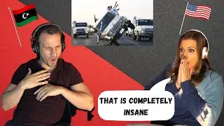 Arab Husband Shows American Wife  |  Crazy Arab Drifting  **REACTION**
