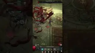 Diablo IV Open Beta - Killing A Max Level Dungeon Boss in 40 Seconds - Necromancer - Shorts