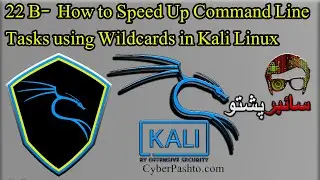 Kali Linux lecture 22 B | How to Speed Up Command Line Tasks using wildcards in Kali Linux Pashto