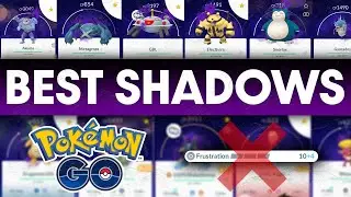 BEST SHADOW POKEMON to *TM AWAY FRUSTRATION* in POKEMON GO?