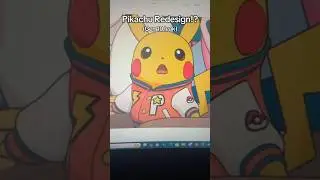 Pikachu Redesign in Pokemon Wind and Waves! #pokemon