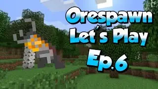 Minecraft ORESPAWN MOD PLAYTHROUGH Ep.6-Getting A Gravity Gun & Mining!