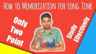 How to Memorize for Long Time | ENMEDER