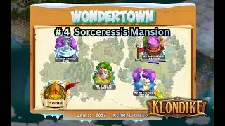 Wondertown, Part #4 of 4. Klondike Adventures (January 2026). 24,480 energy points spent!
