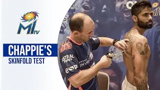 MI squad takes Chappie's Skinfold Test | चैप्पी स्किनफोल्ड टेस्ट  | Dream11 IPL 2020