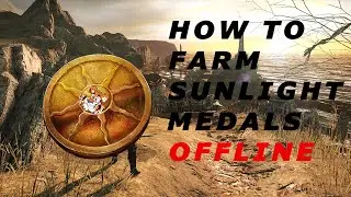 How to Farm Sunlight Medals Offline | Dark souls 2 Tutorial