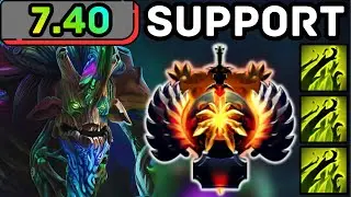 🔥 NEW PATCH 7.40 !!! TREANT PROTECTOR HARD SUPPORT STILL META ?! | DOTA 2 GAMEPLAY 🔥