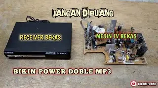 power amplifier from used TV engine