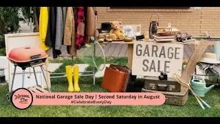 National Garage Sale Day | Second Saturday in August