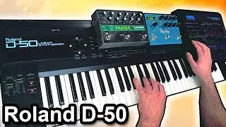 ROLAND D-50 + Strymon BIG SKY = Ambient Space Music Soundscape【SYNTH DEMO】