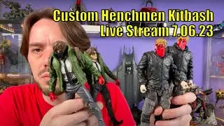 Building Custom Henchmen | Live Stream 7.6.23 | DC Multiverse Batman Toys