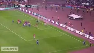 Josip &Scaron;imunić Vs. Miralem Sulejmani - Croatia 1 - 1 Serbia