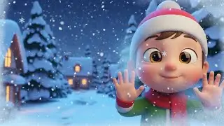 Christmas Bedtime Story Rhyme for Kids | Cozy Holiday Tales & Relaxing Nursery Songs 🎄🌙🎶