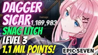 Epic Seven: [Dagger Sicar] Snag Litch Level 3 - Expedition! [Guide and Clear]