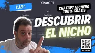 Curso 🤖💬 ChatGPT Nichero: 1️⃣ Descubriendo el nicho con ChatGPT - CREA TU PRIMER SITIO WEB DE NICHO