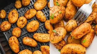 Air Fryer Canned Potatoes