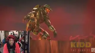 KTB reacts to BRUTAL Doomguy vs Master Chief FIGHT