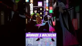 MMD x Demon Slayer - Wannabe x  macarena - Shinobu #giyu