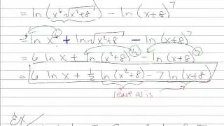 Condensing Logarithms