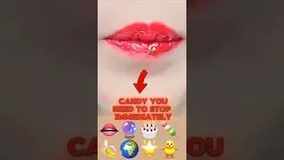 never eat candy !! 😰 stay healthy