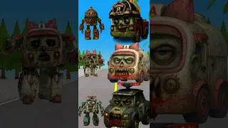 zombie car #animation #lightningmcquee #zombie #squidgamchallenge #funny #cartoon #zombiestyle
