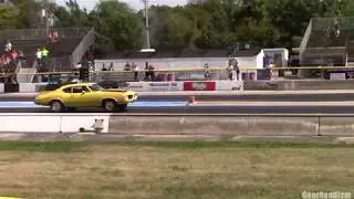 72 Olds Vista Cruiser vs 70 Olds Rallye 350 at BOP Buick Olds Pontiac Byron Dragway 9-10-17