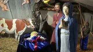 V Grobljah blagoslovili jaslice in proslavi državni praznik Samostojnosti in enotnosti  23 12 2025