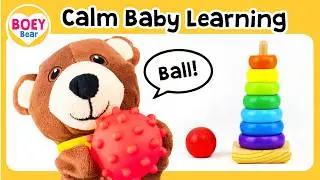 Baby Learning with Boey - Learn with Balls - Baby Sensory - Montessori for Babies - Toddler Videos