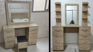 Туалетный столик с зеркалом из МДФ своими руками