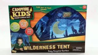 Campfire Kids Indoor Camping Gear: Wilderness Tent