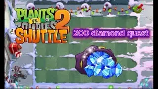 The Mangosteen quest with 200 diamonds reward | Pvz 2 SHUTTLE