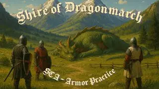 Shire of Dragonmarch Practice | Crown Tourney Prep | SCA Heavy Combat 4/10/25