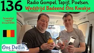 136 Radio Gompel, Tapijt, Poetsen, Wedstrijd Badeend Ons Kwakje