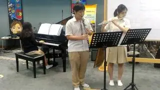 Frances  Romantic Composition for Piano Flute Clarinet