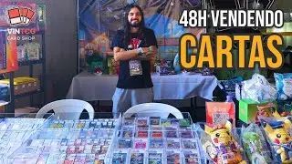 48h VENDENDO CARTAS NO MAIOR EVENTO POKÉMON DA AMÉRICA LATINA! POKECON! | VINTCG CARD SHOP
