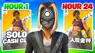 I Played 24 HOURS of Solo Cash Cup (EVERY REGION)