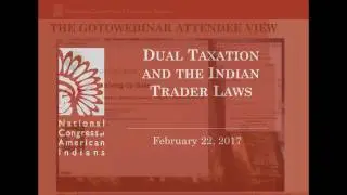 Dual Taxation and the Indian Trader Laws Webinar