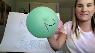 Wednesday's balloon popping video