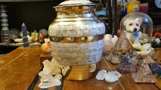 BEWARE! Australian video on how I transfered Ashes from temporary Urn to permanent Urn⚱️