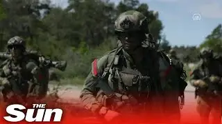 NATO allies carry out joint combat drills in Sweden